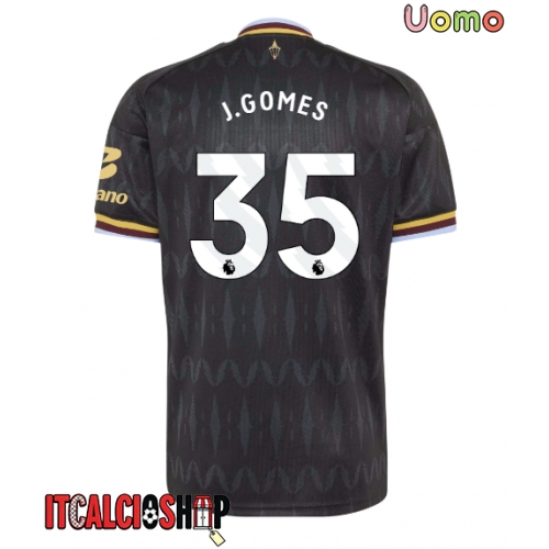 Aston Villa Joao Gomes #35 Seconda Maglia 2026-27 Manica Corta